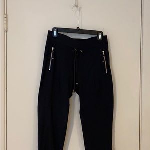 Raffaello Rossi Navy Travel Joggers